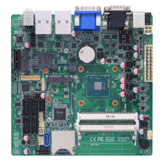 MANO300 Mini-ITX SBC Celeron N3160 SoC, VGA/HDMI/LVDS