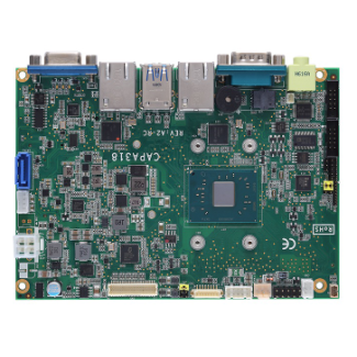 CAPA318 3.5" Embedded SBC Pentium/Celeron, VGA/LVDS, Dual LAN