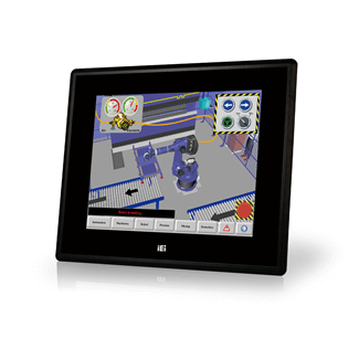 DM-F08A, 8" LCD touch, 12VDC input