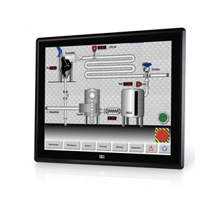DM-F15A, 15" LCD touch, 9~36VDC input
