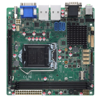 MANO500 Mini-ITX SBC 6th/7th Gen H110/Q170, Dual LANs and USB 3.0