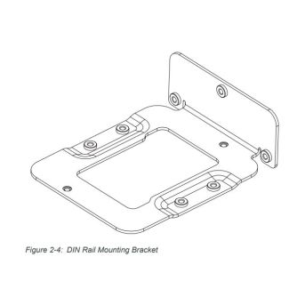 6001529 - XR60 Din Rail Bracket