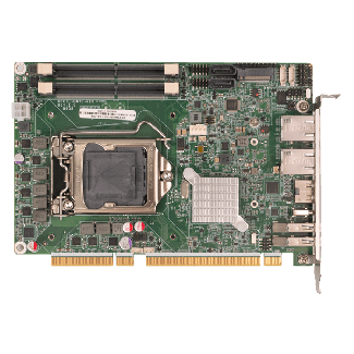 HPCIE-Q470 Half-size PICMG 1.3 CPU Card Intel 10th/11th Gen i9/i7/i5/i3/Pent/Celeron