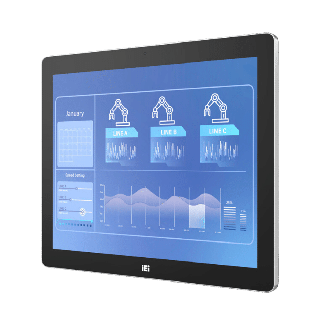 DM2-170H 17" IP65-Front Industrial Display