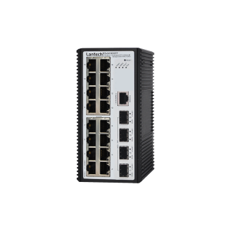 IES-3416DSFP Dual Speed SFP L2+ Industrial Managed Ethernet Switch