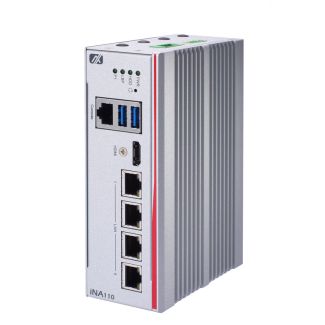 iNA110 DIN-Rail Fanless Cybersecurity Gateway