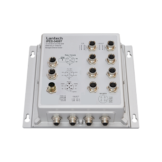 I(P)ES-5408T-D-IGN D-coded L2+ Managed Switch
