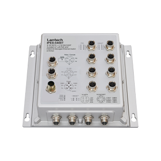 I(P)ES-5408T-X-IGN X-coded L2+ Managed Switch