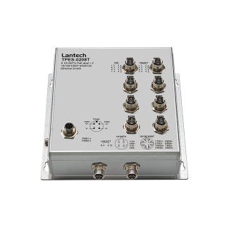 T(P)ES-0208T X-coded EN50155 Ethernet Switch