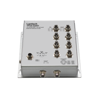 T(P)GS-0208T X-coded EN50155 Ethernet Switch