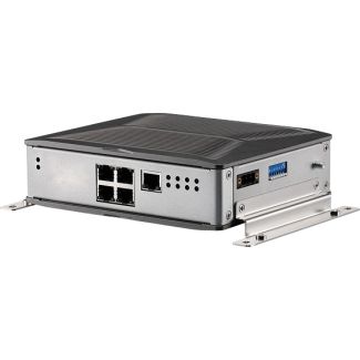 VES30-4S - 4-port POE + 1 E-Marked GbE Switch